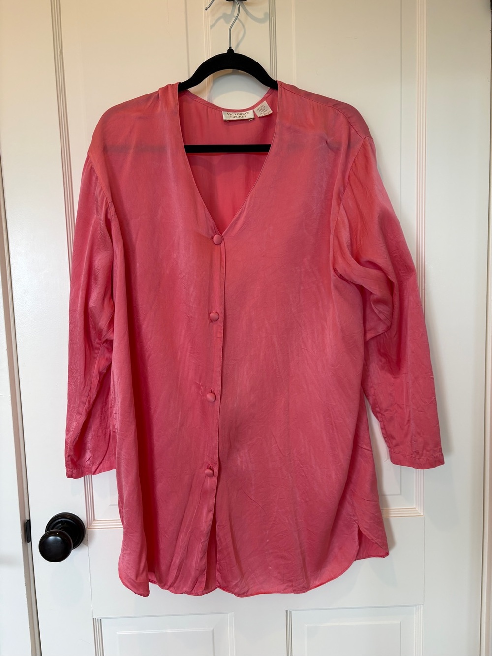 Vintage Victoria's Secret Gold Label Silk Top